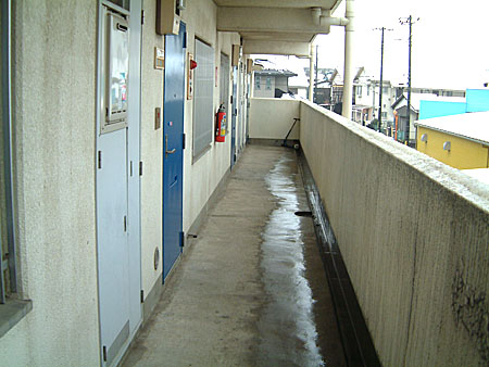 防滑シート床工事